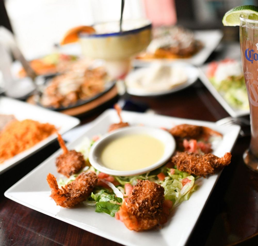 Coconut Shrimp & Coconut Margarita