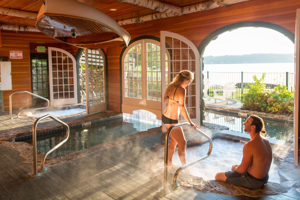 Adult Pool at Boathouse Lodge