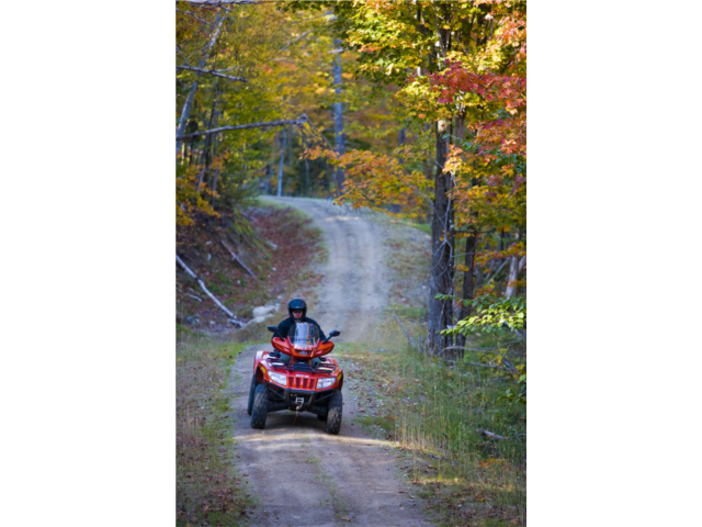 ATVing at Jericho Mountain State Park