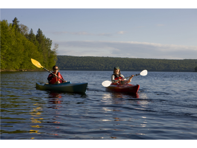 Kayaking at Lake Francis State Park