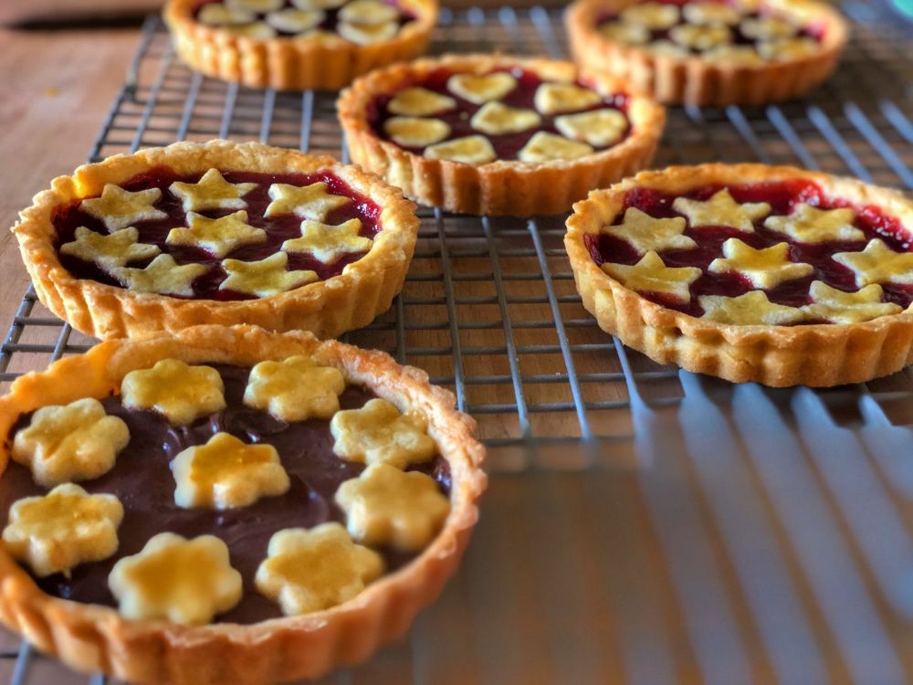 Little sweet tarts at Top of the Ridge Farm Bed & Breakfast