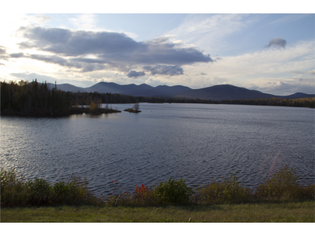 View of Jericho Lake and Mountains in Jericho Mountain State Park