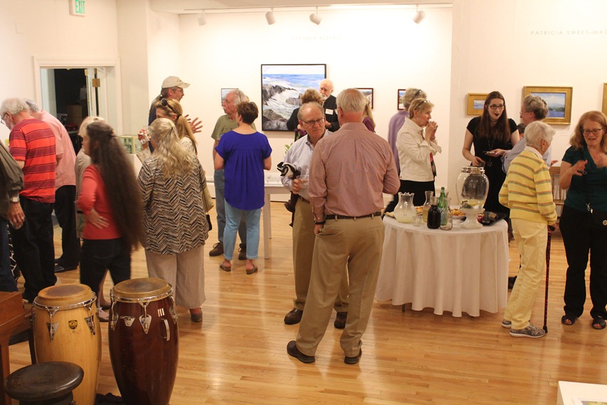 Exhibit Opening in the Gallery