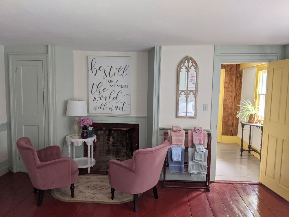 The Rose Room sitting area