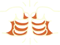 Illustrated fist bump icon